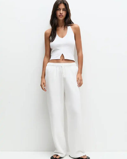 P&B Wide Leg Trousers Pack of Two - Sohu Lifestyle