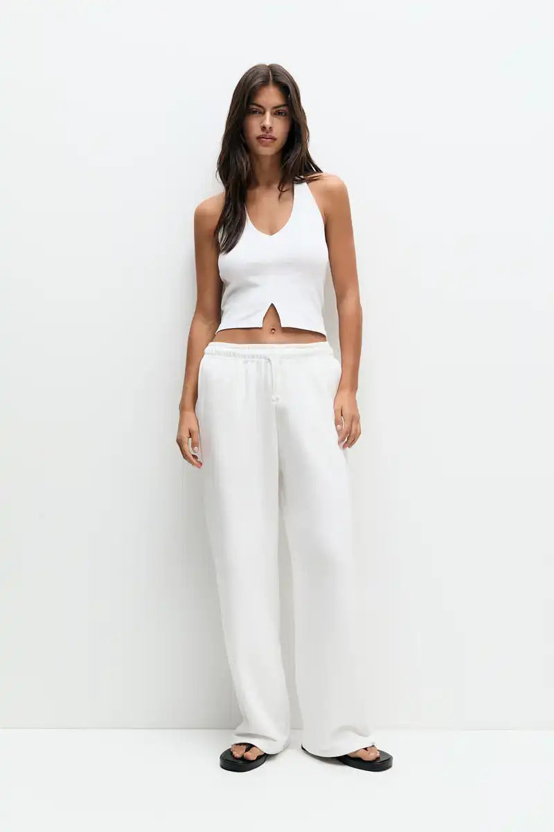 P&B Wide Leg Trousers Pack of Two - Sohu Lifestyle