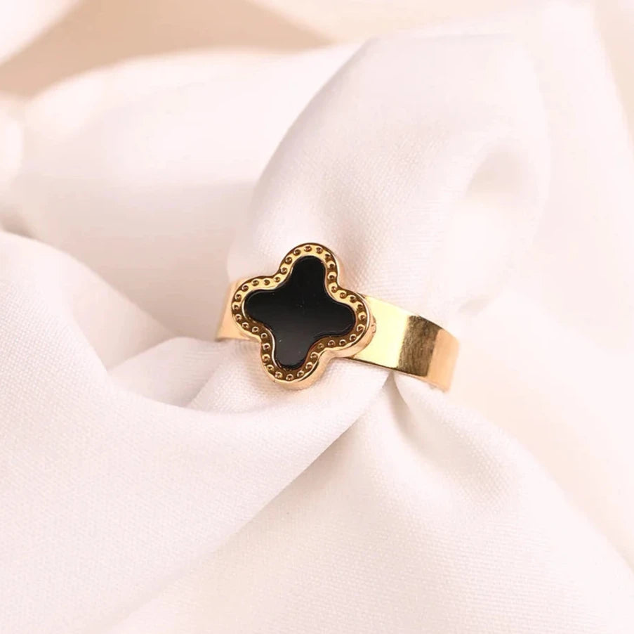 Adjustable clover ring - Sohu Lifestyle