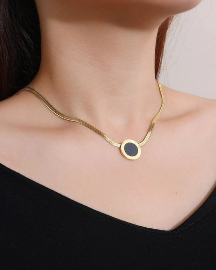 Black Moon Star Necklace - Sohu Lifestyle