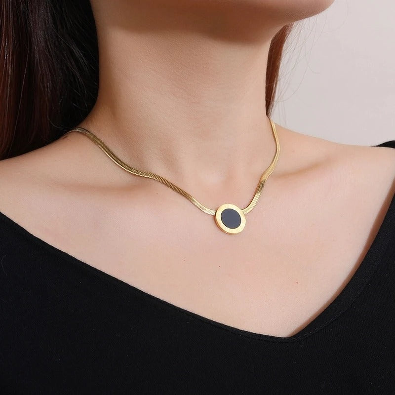 Black Moon Star Necklace - Sohu Lifestyle