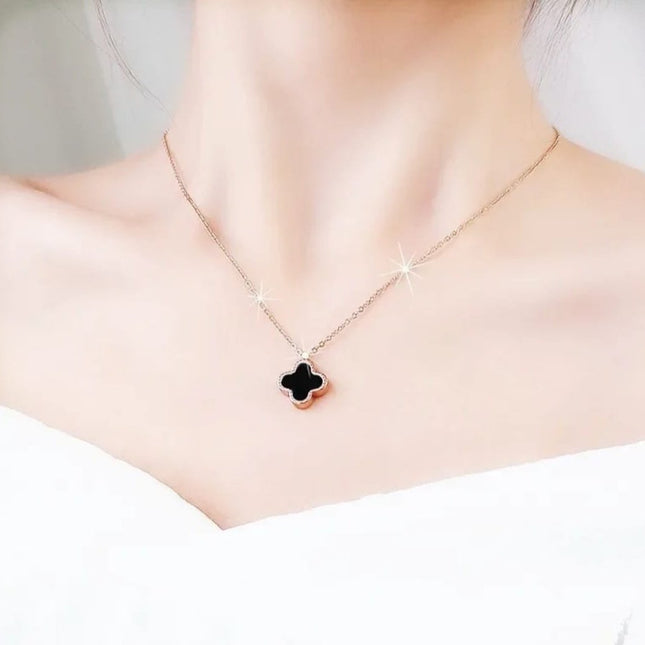 Reversible Clover Necklace - Sohu Lifestyle