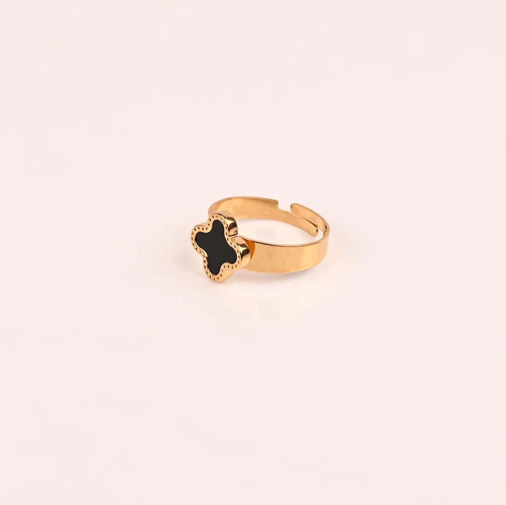 Adjustable clover ring - Sohu Lifestyle