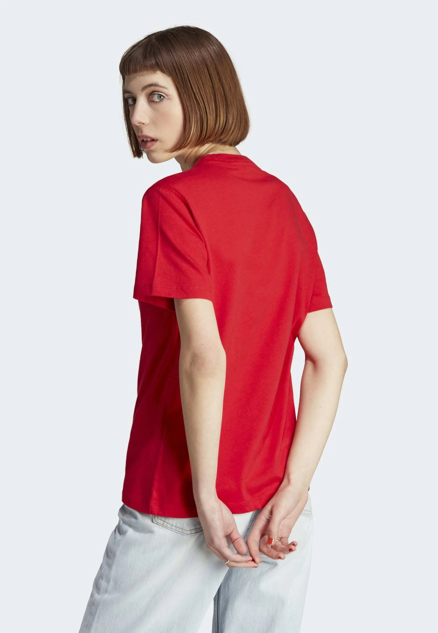 Red Trefoil T-Shirt - Sohu Lifestyle
