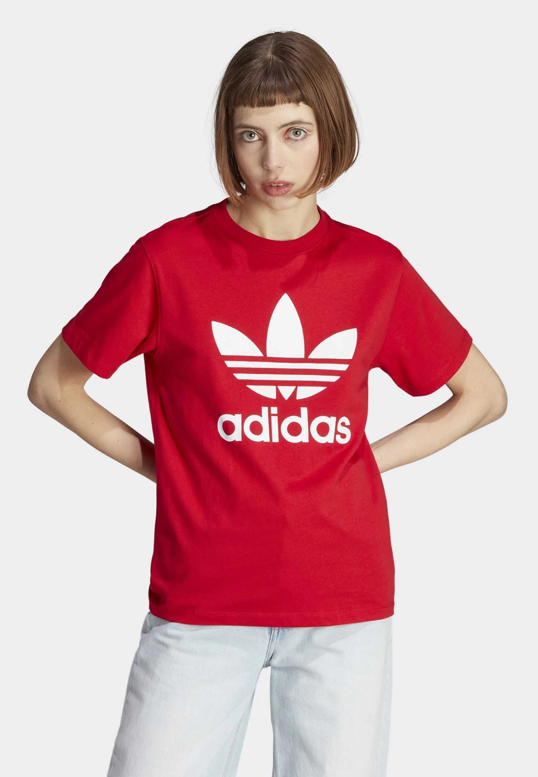 Red Trefoil T-Shirt - Sohu Lifestyle