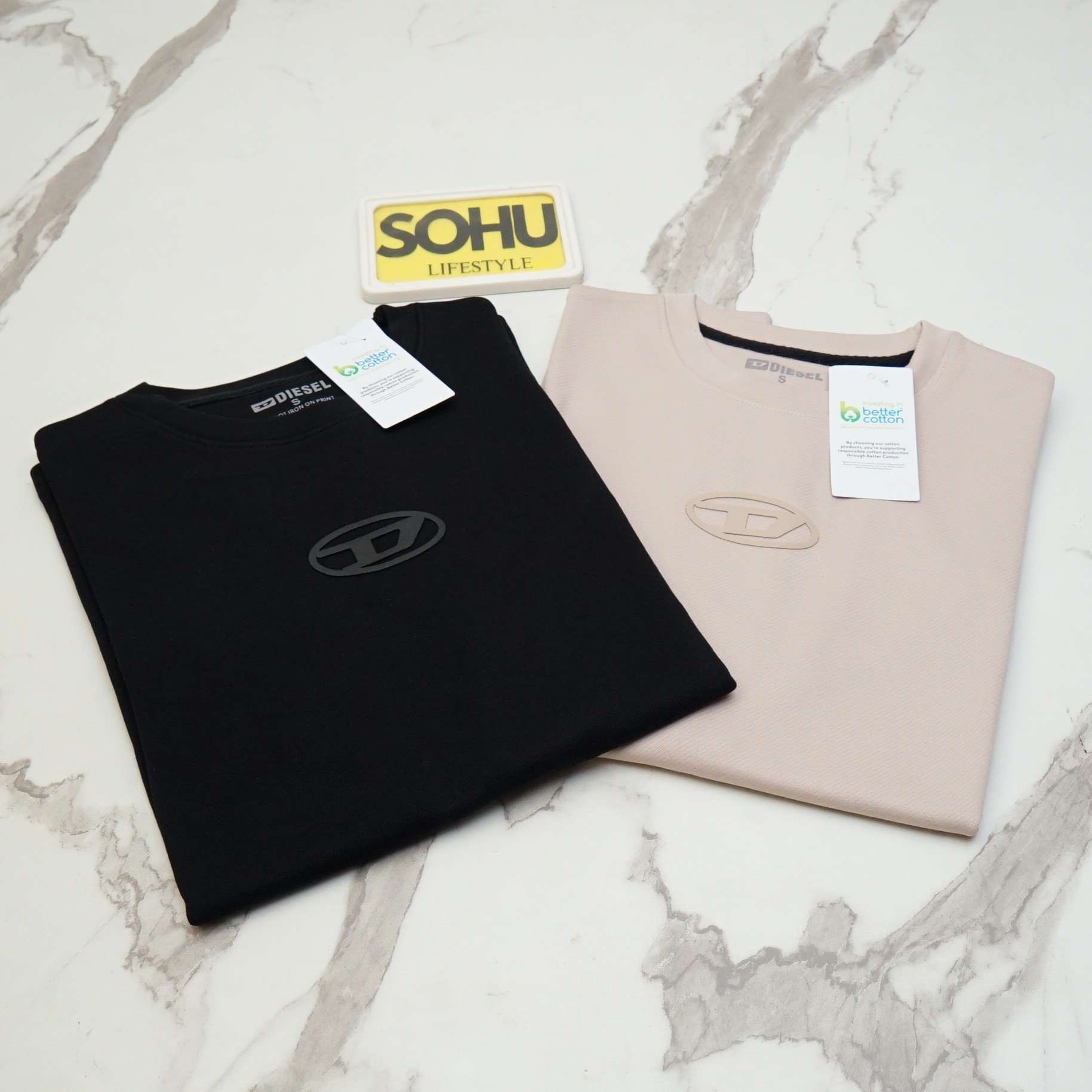 Pack Of 2 Diesel Oversized Tee For Women - Sohu Lifestyle
