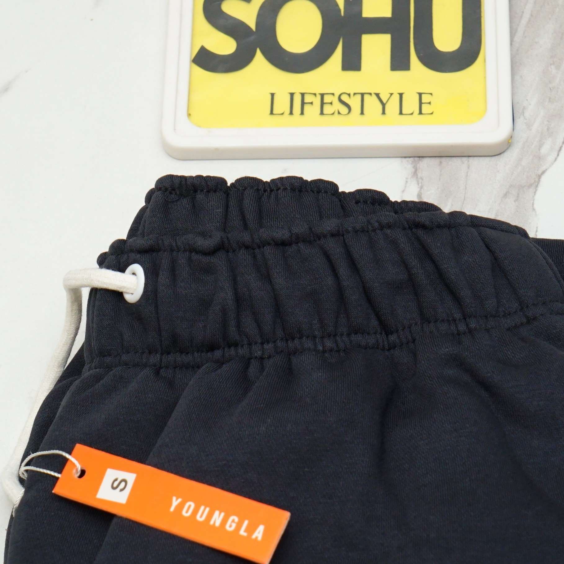 YOUNGLA Wide Leg Trousers (Black) - Sohu Lifestyle