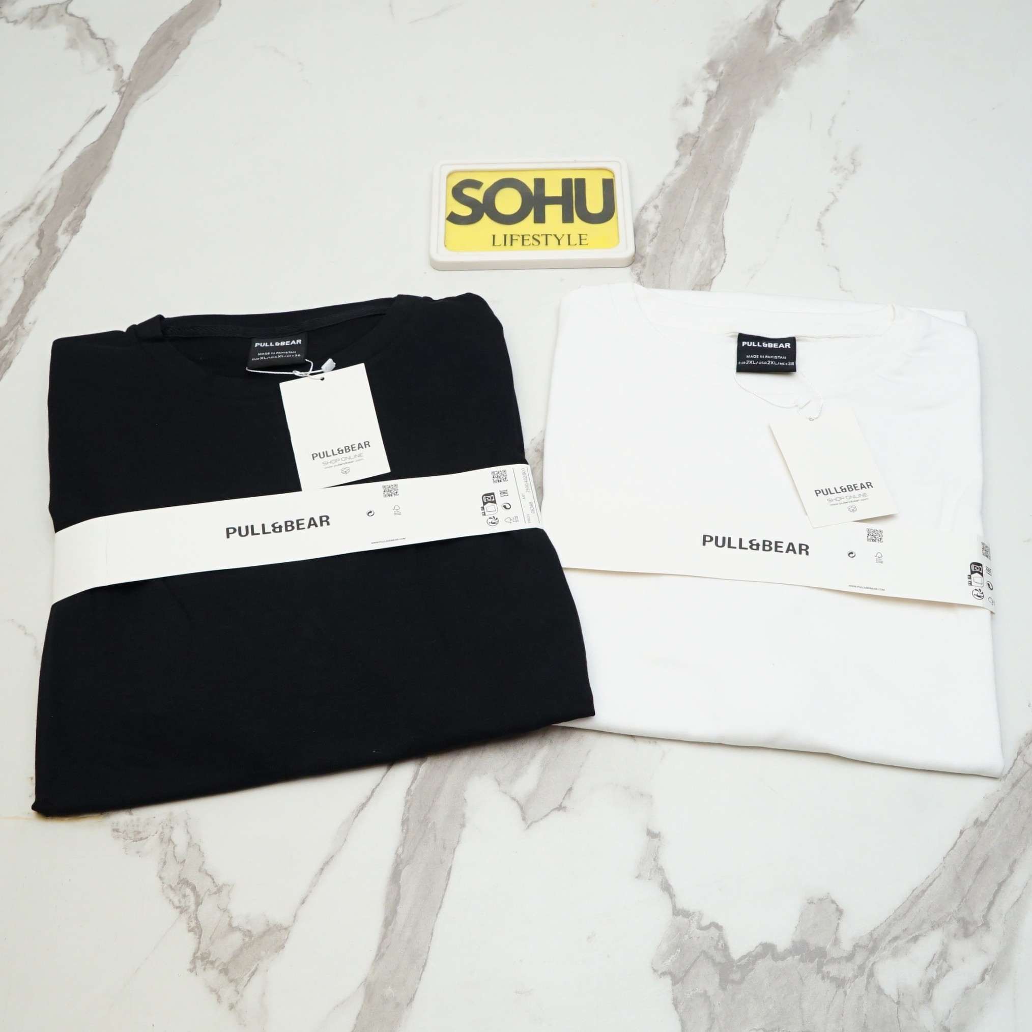P&B Pack of 2 Basic T-shirts For Men - Sohu Lifestyle