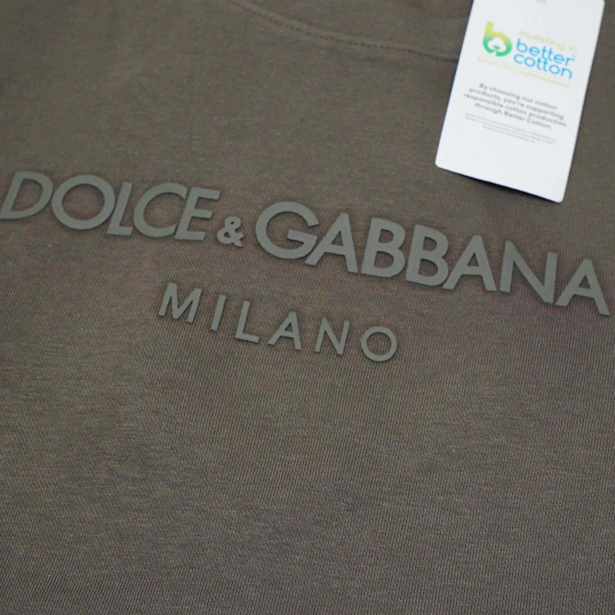 D&G Milano Oversized T-Shirt (Olive Green) - Sohu Lifestyle