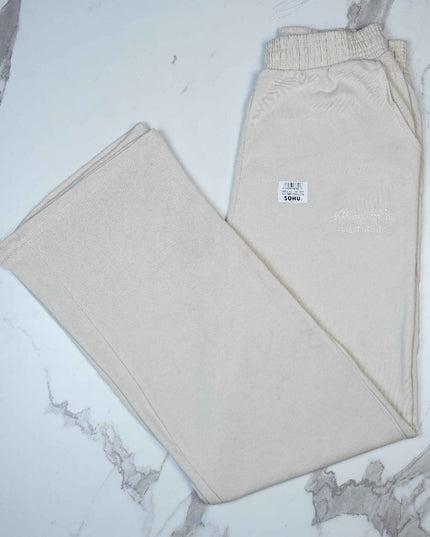 Teranova Beige Wide Leg Trouser - Sohu Lifestyle