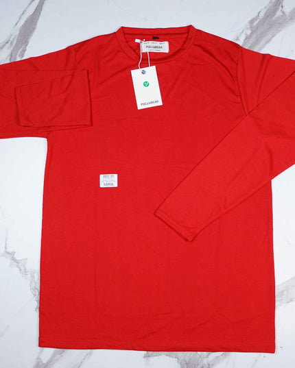 P&B Crimson Red Full Sleeve Shirt - Sohu Lifestyle