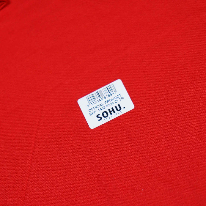 P&B Crimson Red Full Sleeve Shirt - Sohu Lifestyle