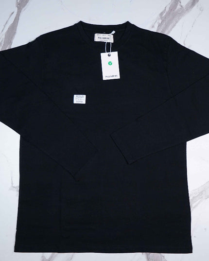 P&B Bold Black Full Sleeve Shirt - Sohu Lifestyle