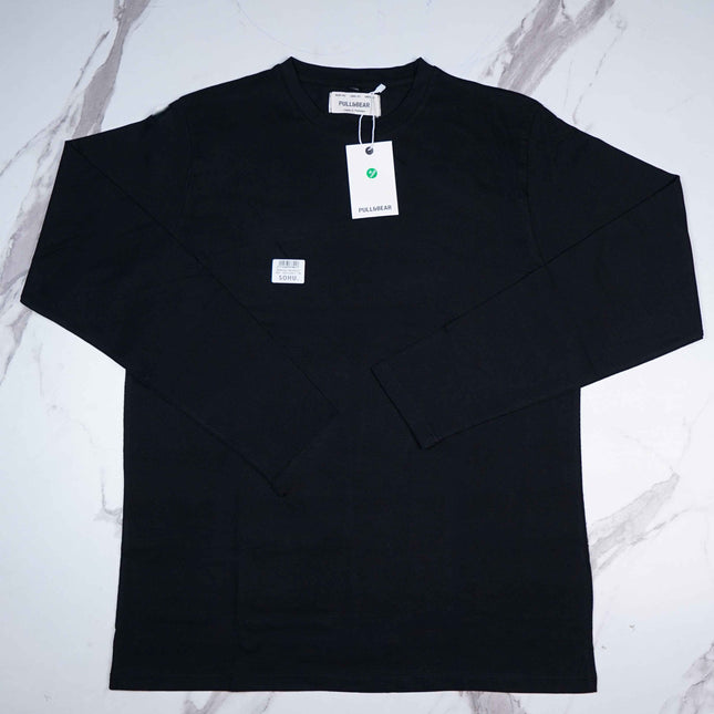 P&B Bold Black Full Sleeve Shirt - Sohu Lifestyle