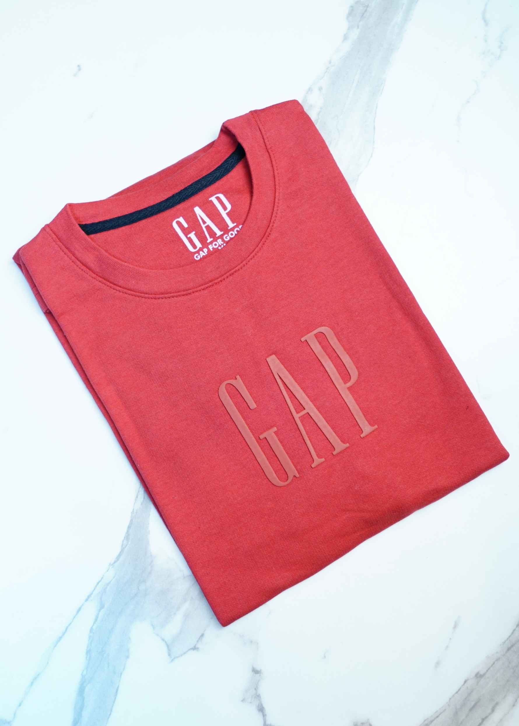 GAP Oversized T-Shirt For Men (Red) - Sohu Lifestyle