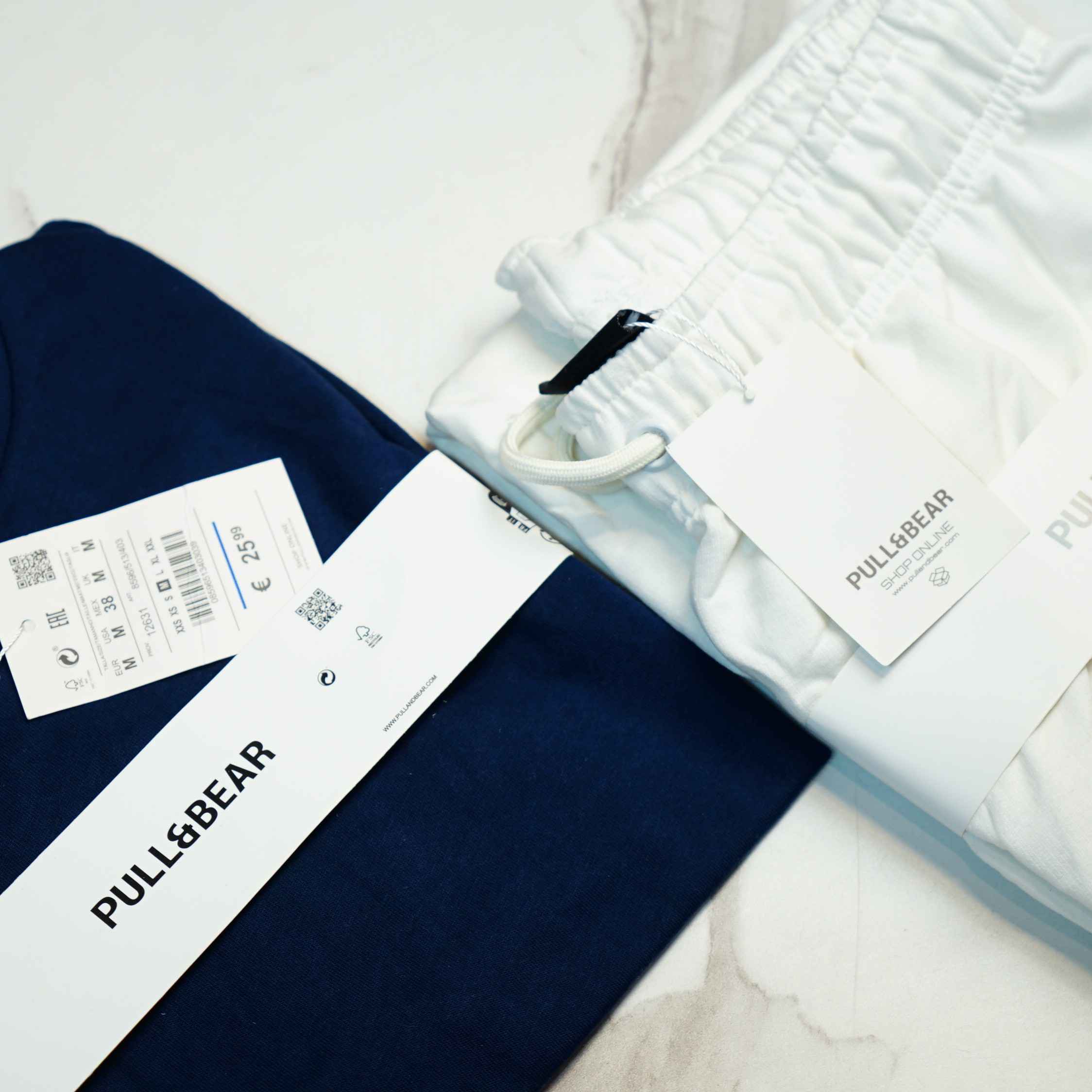 P&B Ease Fit Set For Men (Navy-Blue + White) - Sohu Lifestyle