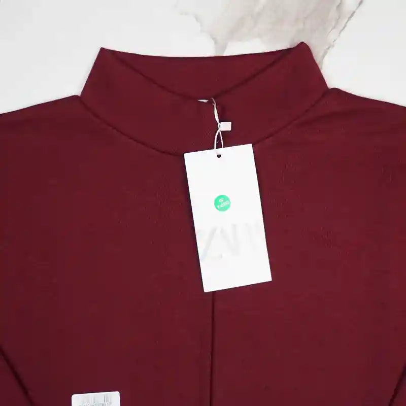 Winter Nicole French Co-ord Set (Maroon) - Sohu Lifestyle