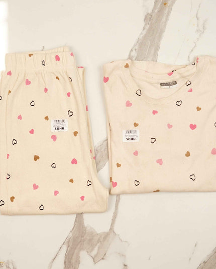 Women's Night Wear Co-Ord Set - Sohu Lifestyle