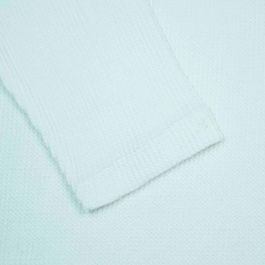 Full Sleeve Rib Shirt (White) - Sohu Lifestyle