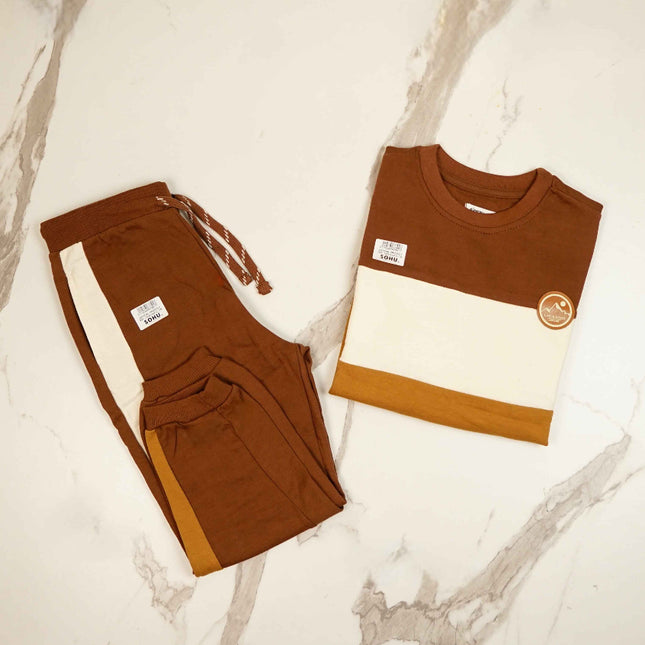 Sinsay Brown Co-ord set for kids - Sohu Lifestyle