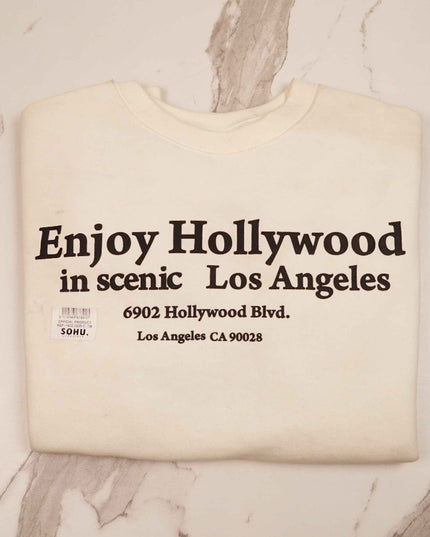 Enjoy Hollywood in scenic Los Angeles Sweatshirt - Sohu Lifestyle