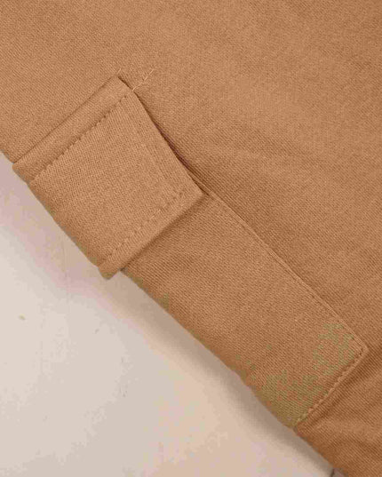 Fleece Cargo Trouser For Kids (Beige) - Sohu Lifestyle