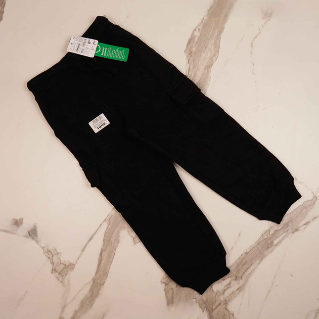 Kids Cargo Fleece Trouser (Black) - Sohu Lifestyle
