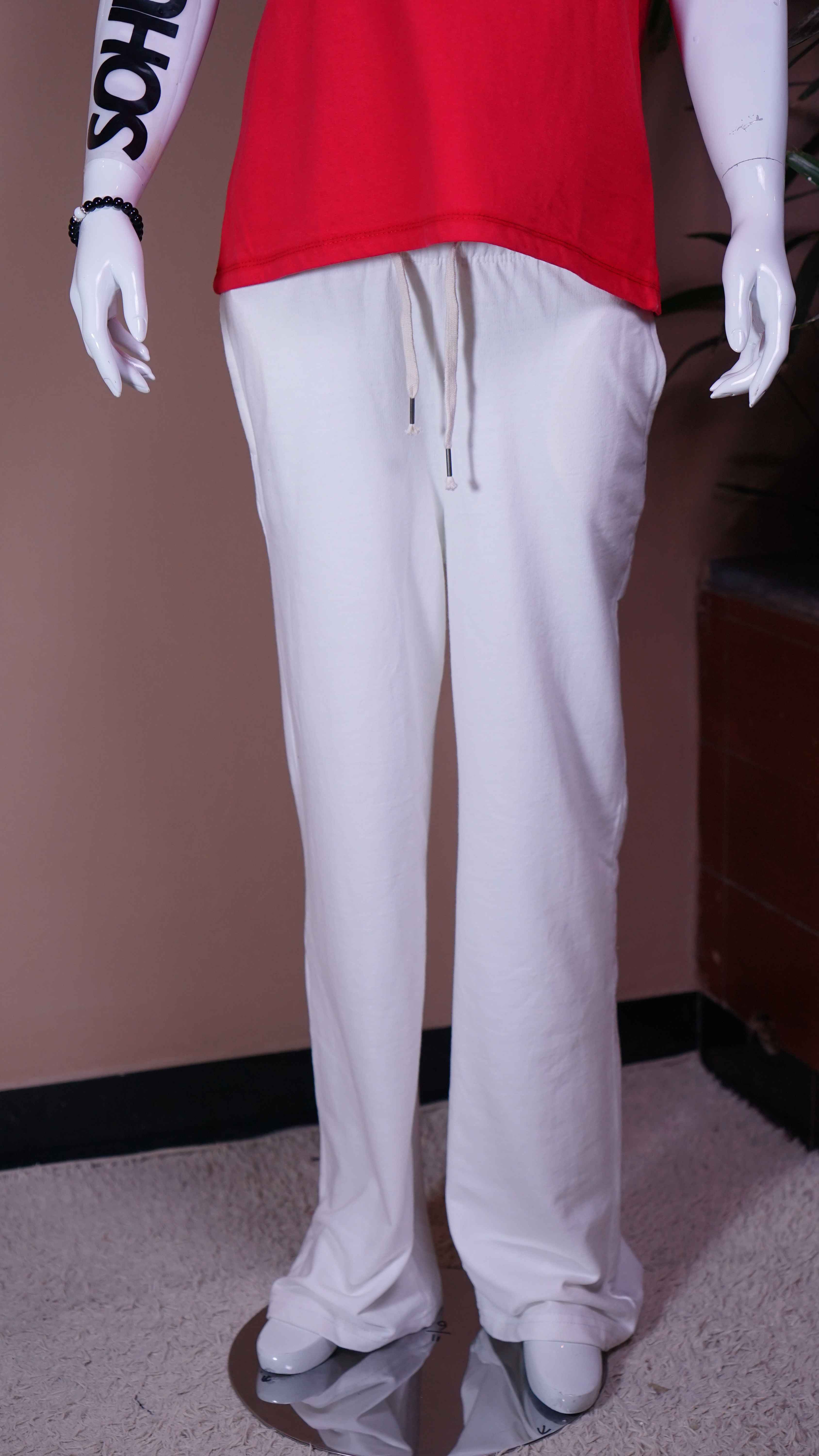 P&B Wide Leg Trouser & Red Trifoil T-Shirt Set - Sohu Lifestyle