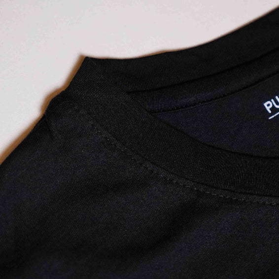 P&B Black T-Shirt & Grey Wide Leg Trouser For Men - Sohu Lifestyle