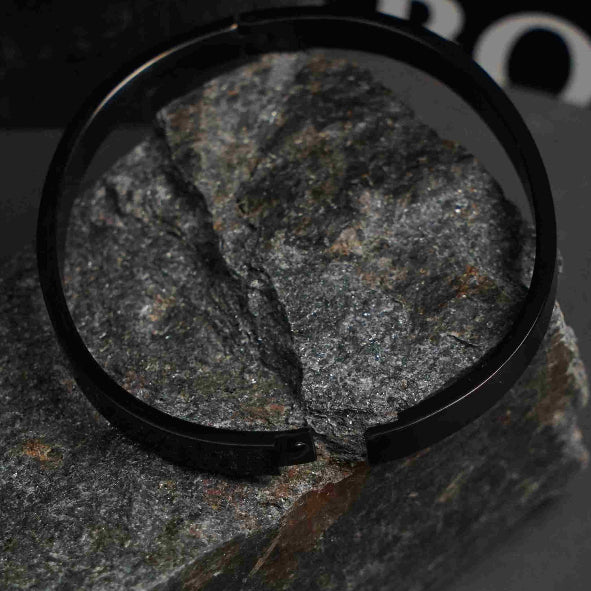 Black Cuff Bracelet