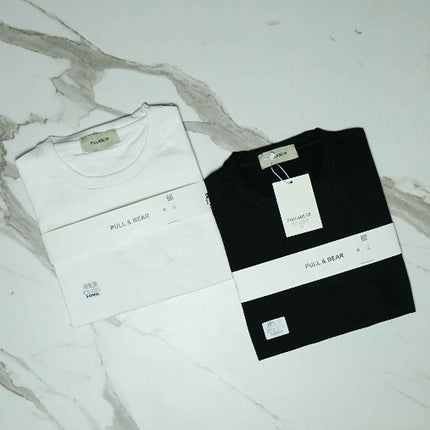 P&B Pack of 2 Basic T-shirts For Men