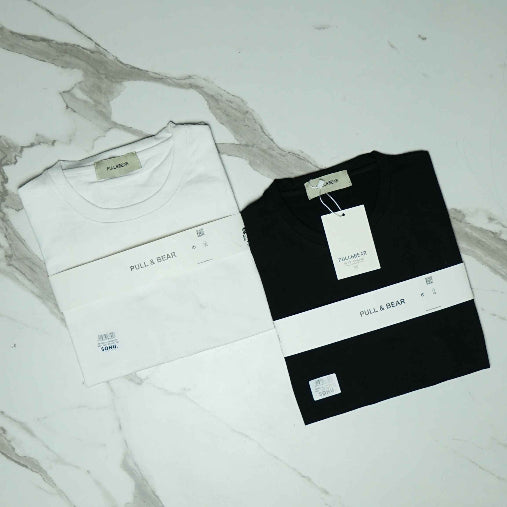 P&B Pack of 2 Basic T-shirts For Men