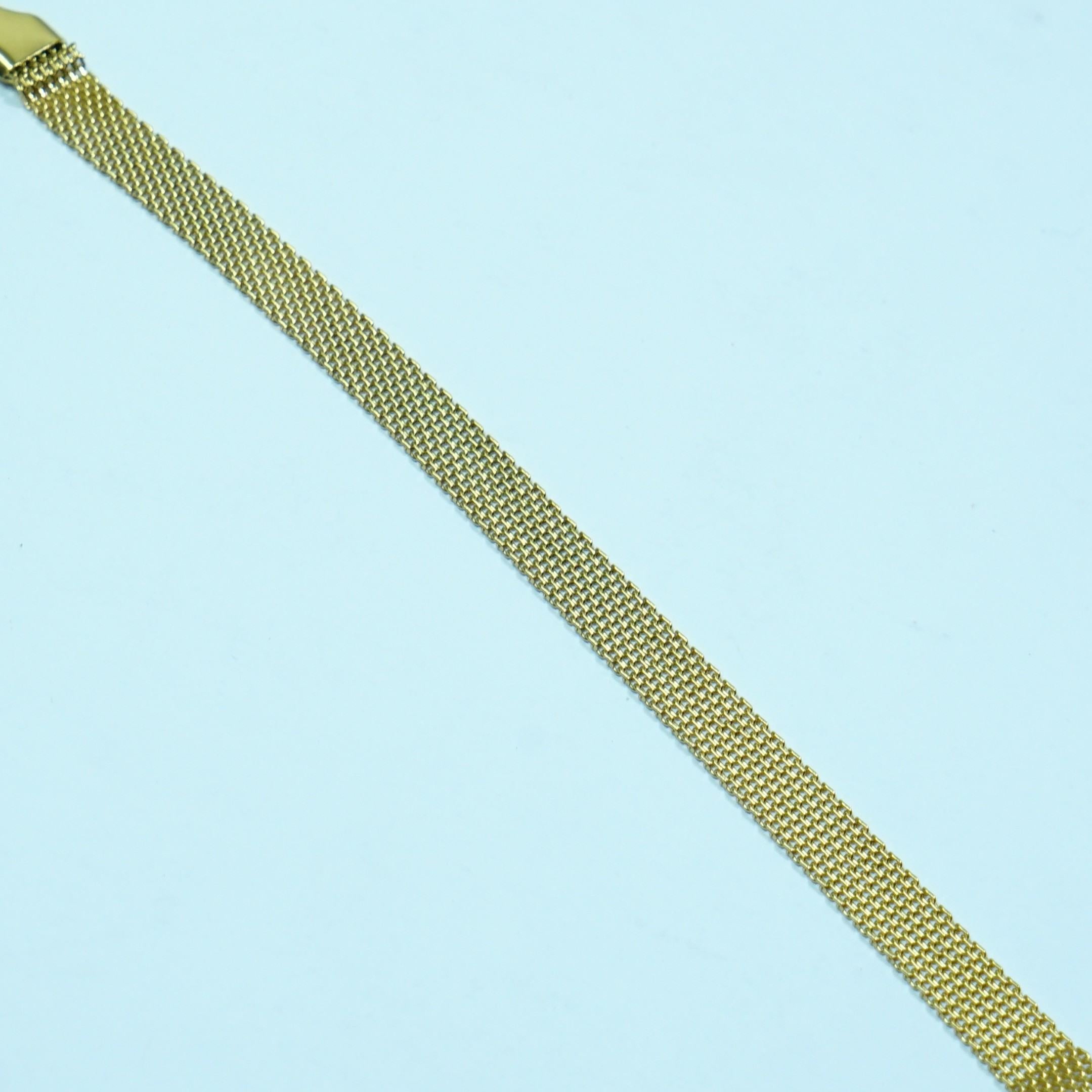 The Gilded Mesh Ribbon Bracelet - Sohu Lifestyle