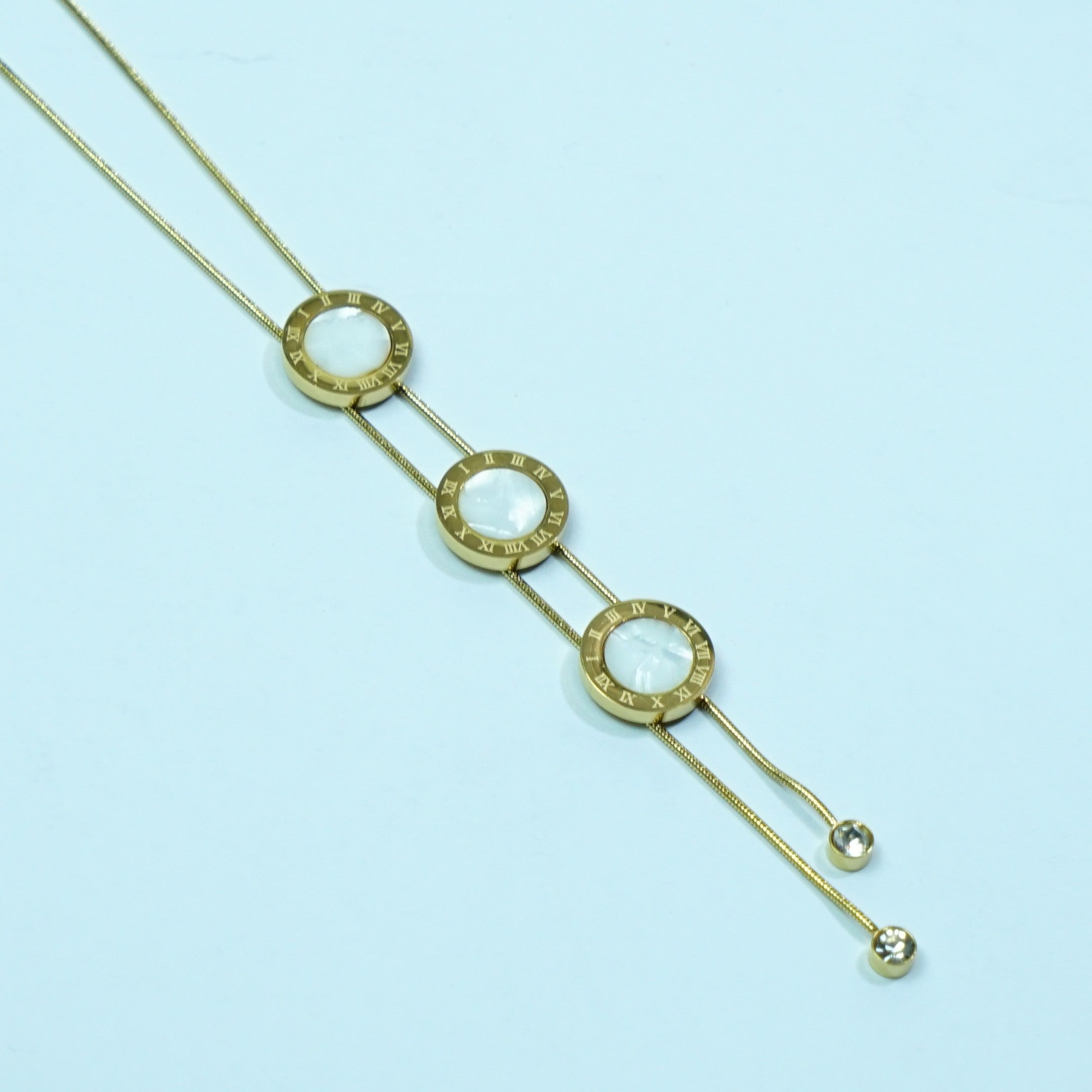 The Mother-of-Pearl Roman Dial Lariat - Sohu Lifestyle