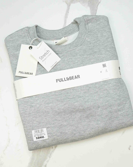 P&B Girls Plain Sweatshirt (Grey) - Sohu Lifestyle