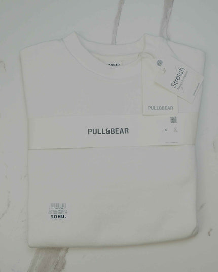 P&B Girls Plain Sweatshirt (White) - Sohu Lifestyle