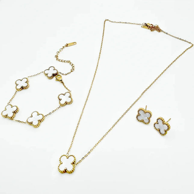 All White Clover Set - Sohu Lifestyle