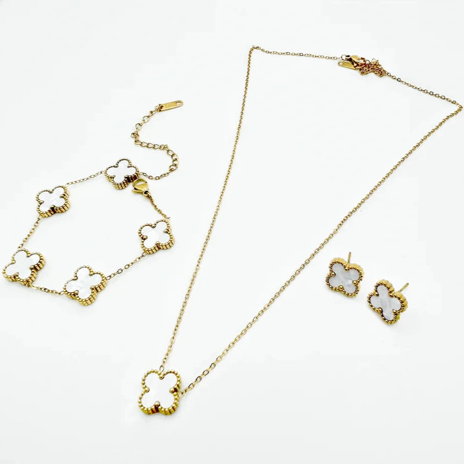 All White Clover Set - Sohu Lifestyle