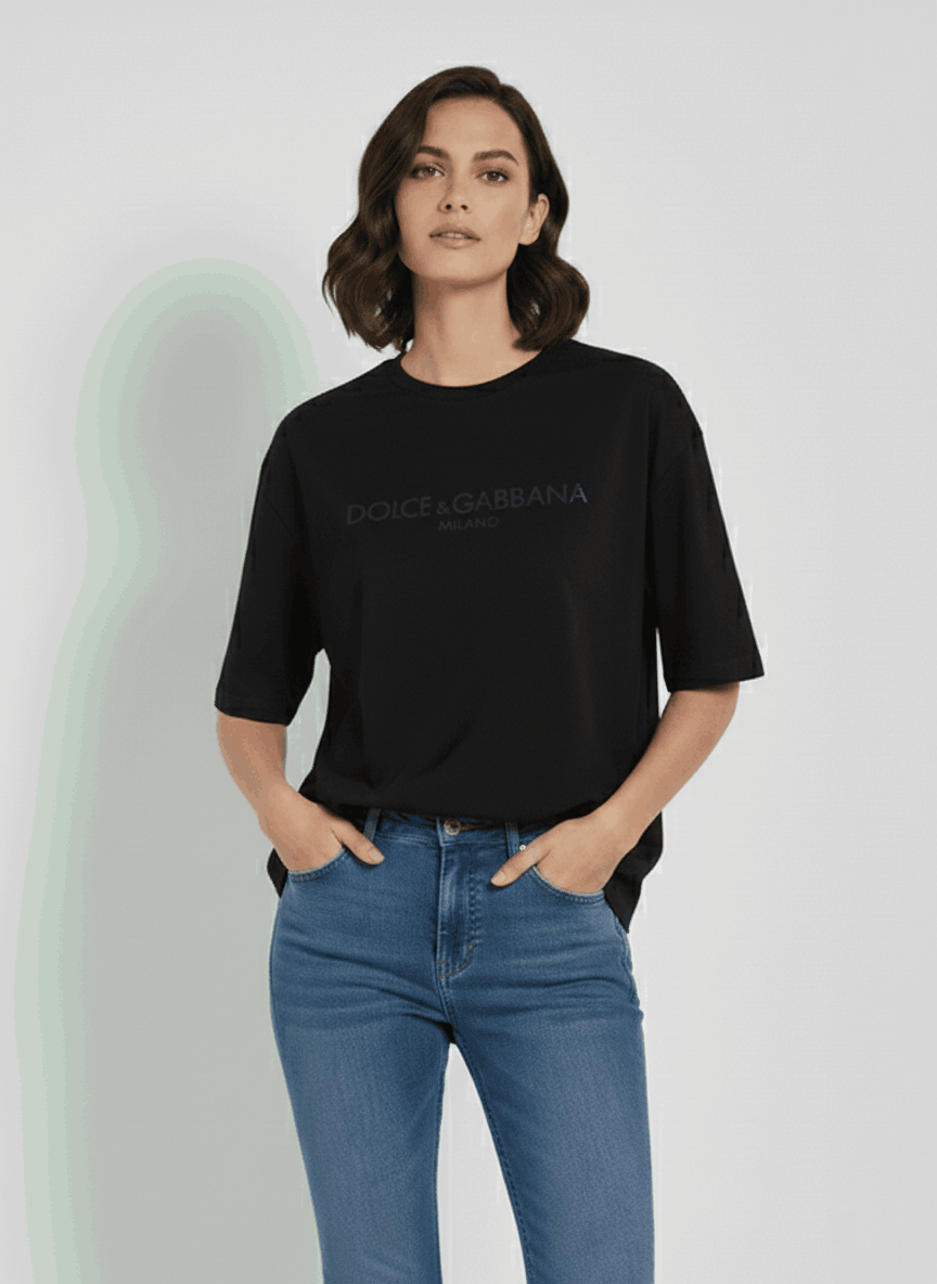 Pack of 2 D&G Milano Oversized Tee For Women - Sohu Lifestyle