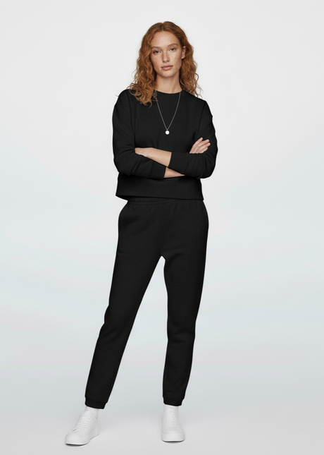 Black P&B Fleece Tracksuit - Sohu Lifestyle