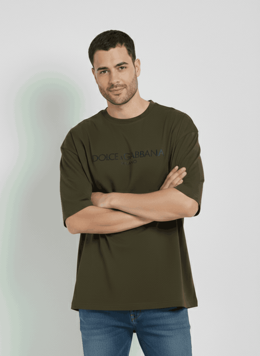Pack of 2 D&G Milano Oversized T-Shirt - Sohu Lifestyle