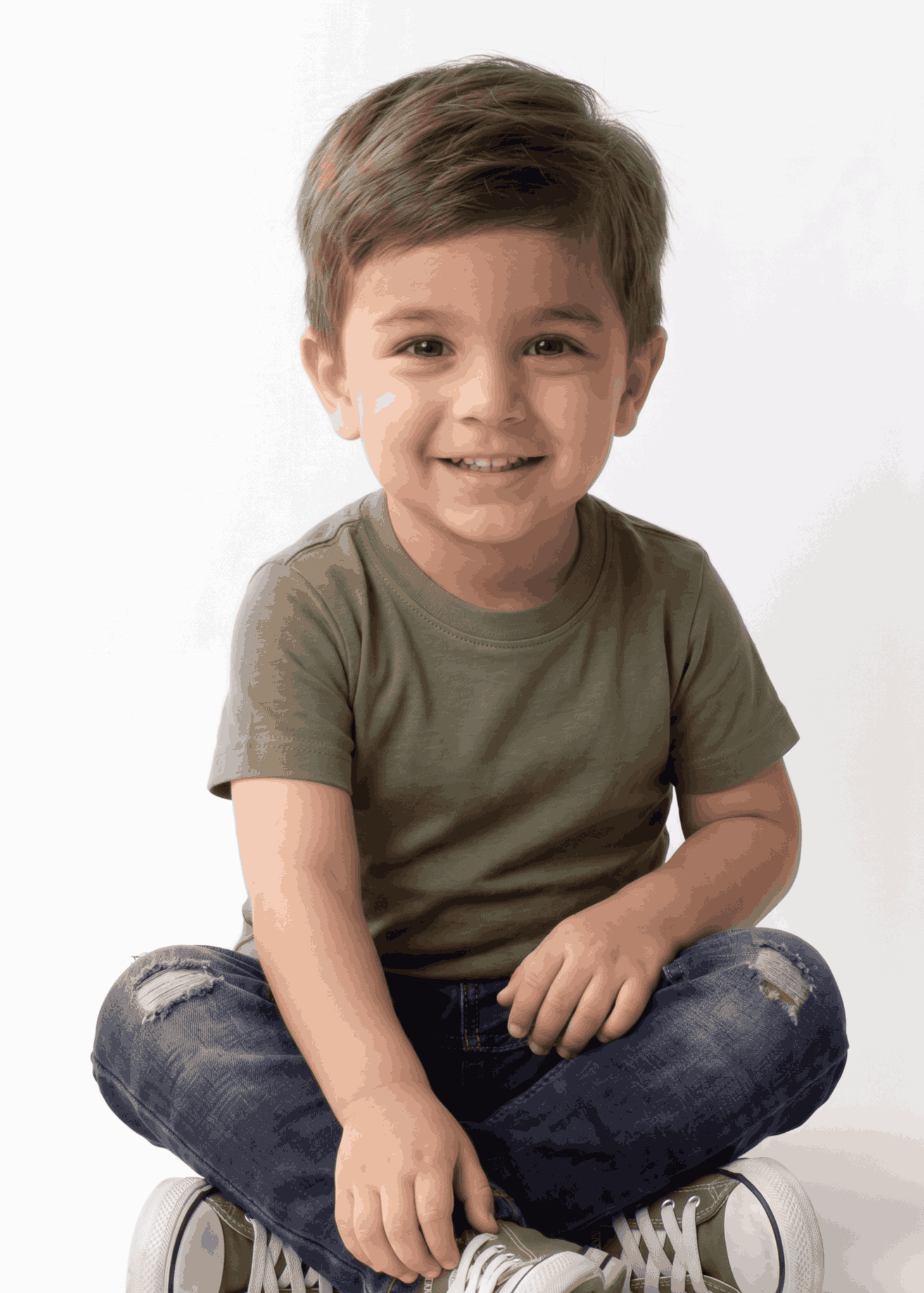 P&B Kids Essential Terry Cotton Tee - Sohu Lifestyle
