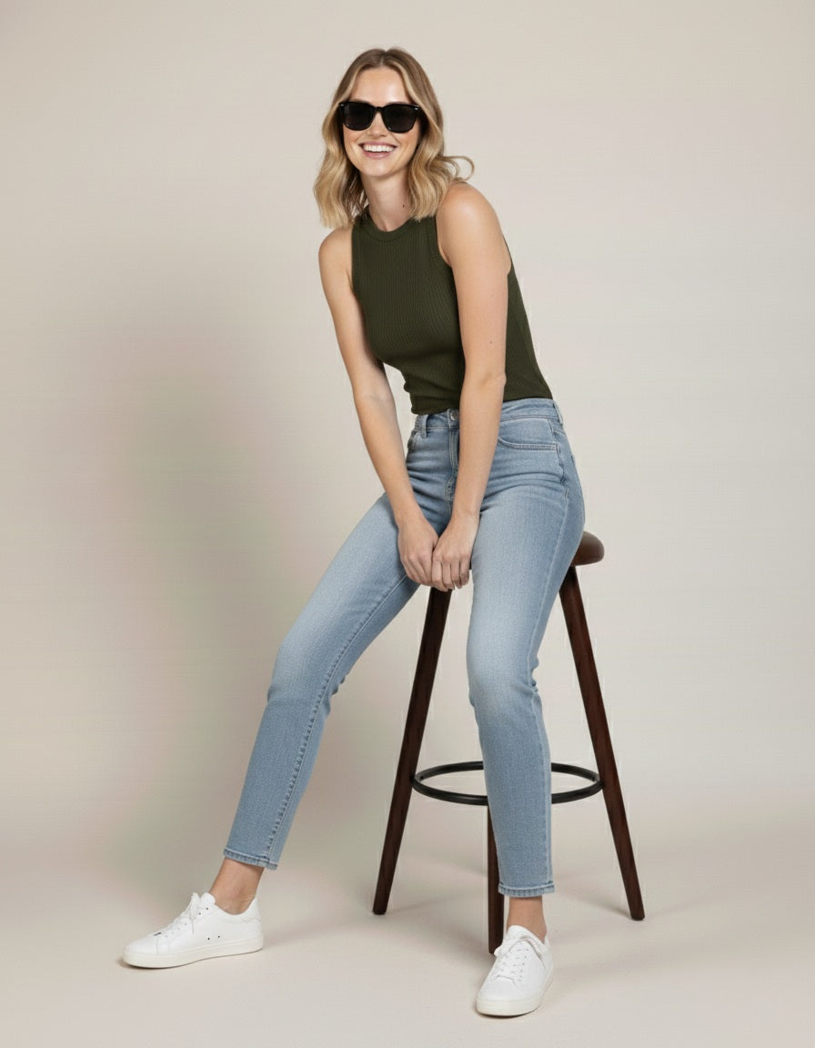 Tank Top (Green) - Sohu Lifestyle