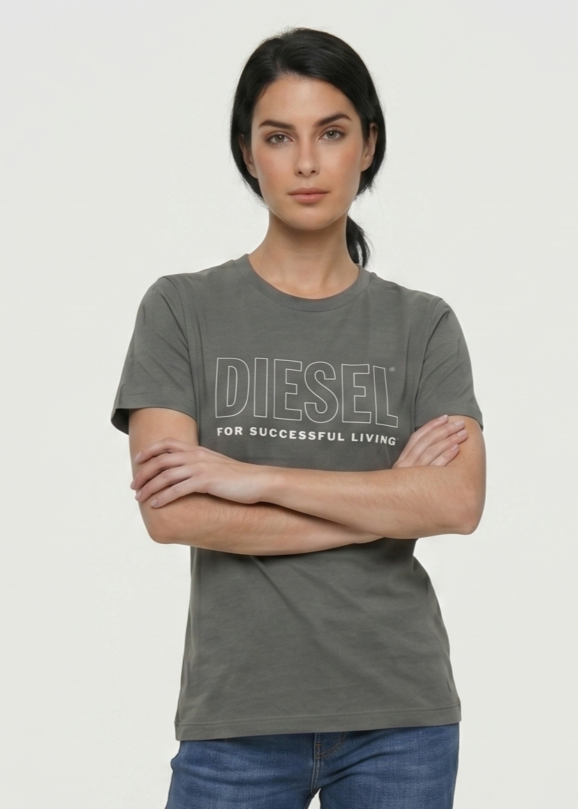 Diesel Standard Fit T-Shirt For Women - Sohu Lifestyle