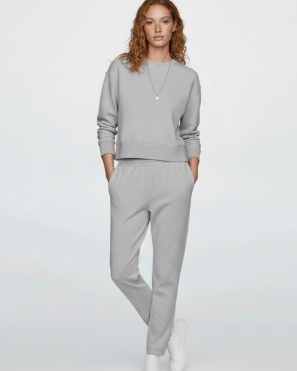 Grey P&B Fleece Tracksuit - Sohu Lifestyle