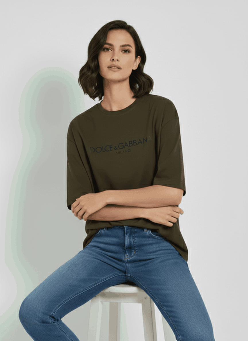 Pack of 2 D&G Milano Oversized Tee For Women - Sohu Lifestyle