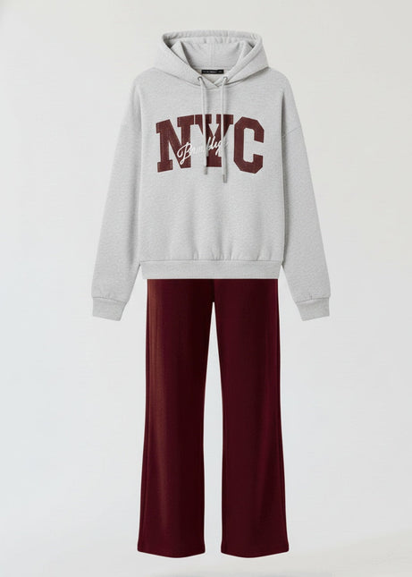 Sinsay NYC Fleece Tracksuit