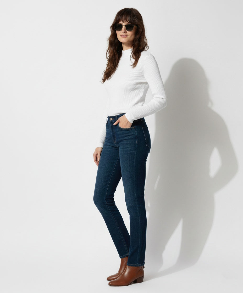 Full Sleeve Rib Shirt (White) - Sohu Lifestyle