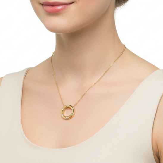 The Halo Circle Pendant - Sohu Lifestyle