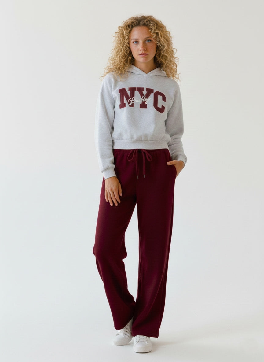 Sinsay NYC Fleece Tracksuit - Sohu Lifestyle